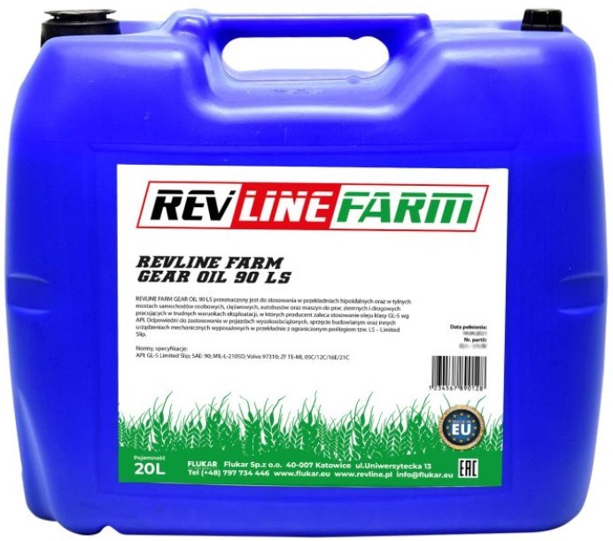 REVLINE Olio differenziale 5901797940515 5901797940515 Farm, 90 LS costo Olio per cambio manuale REVLINE HYUNDAI i40