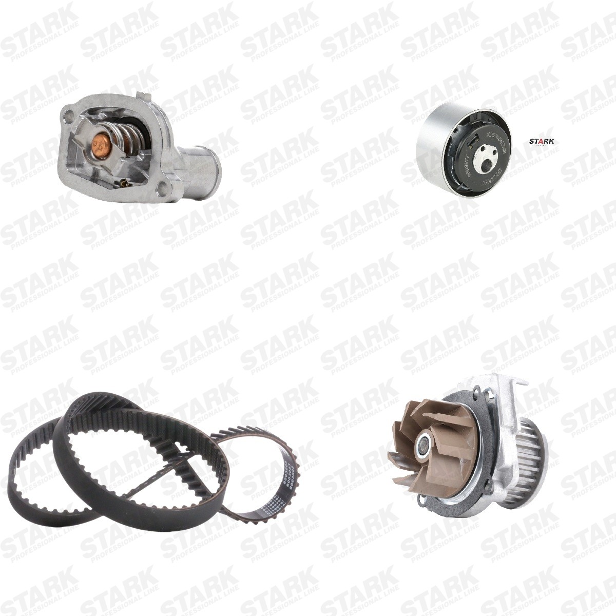 STARK Veepump + hammasrihmakomplekt SKWPT-0750717 Hammasrihma komplekt STARK Mercedes-Benz M-klass SKWPT-0750717