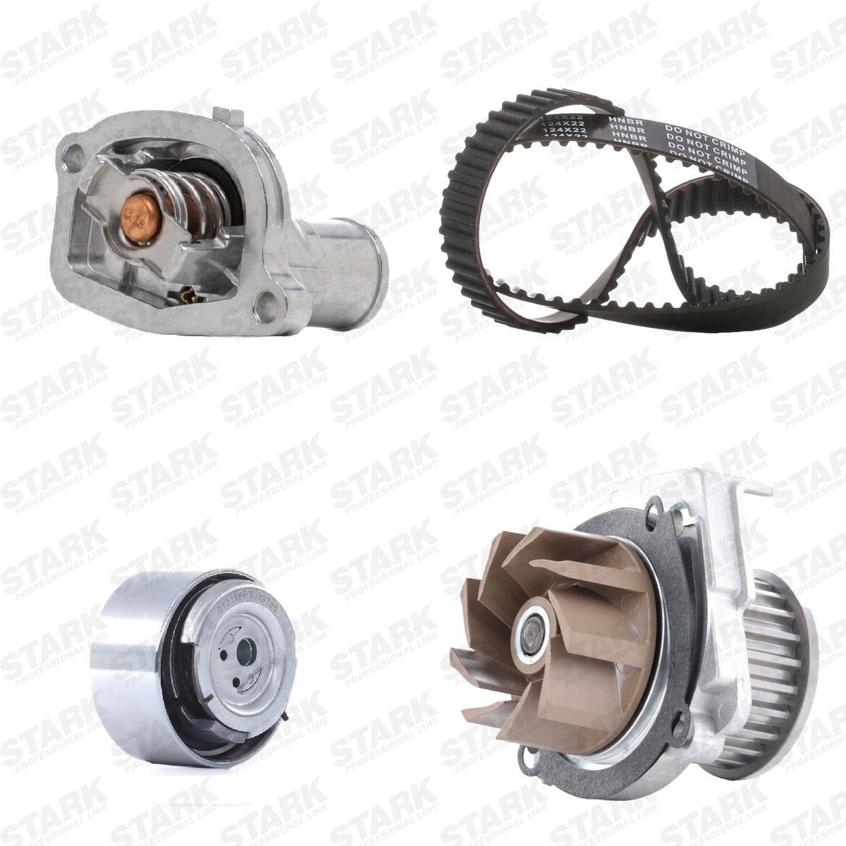 STARK Kit cinghia distribuzione, pompa acqua SKWPT-0750718 SKWPT-0750718 Kit cinghia di distribuzione e pompa acqua SUZUKI GRAND VITARA STARK costo