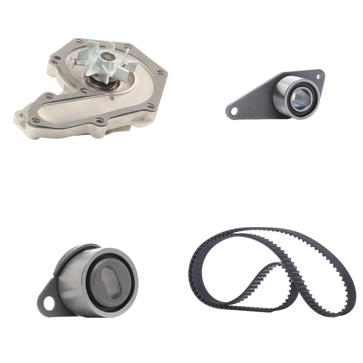RIDEX Bomba de água + kit de correia dentada 3096W0724 3096W0724 Jogo de correias dentadas OPEL CORSA RIDEX