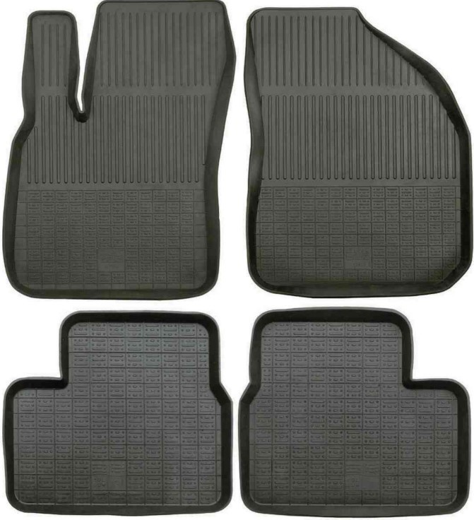 POLGUM Ensemble de tapis de sol PK14C PK14C Tapis de sol OPEL KARL POLGUM