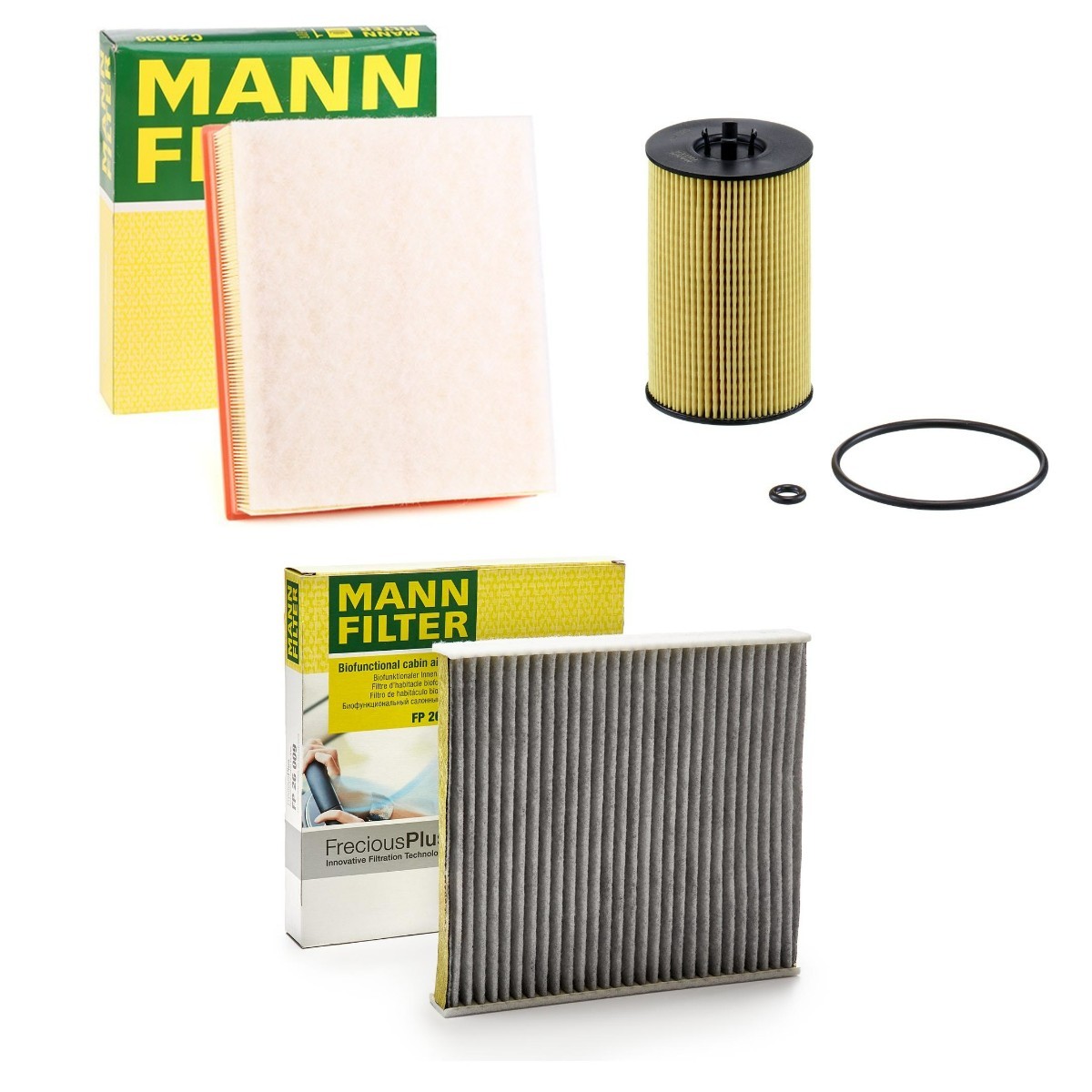 MANN-FILTER Filterset MNF4055N0008 MANN-FILTER MNF4055N0008 Onderhoudspakket en filterset TGE UY aan een voordelige prijs
