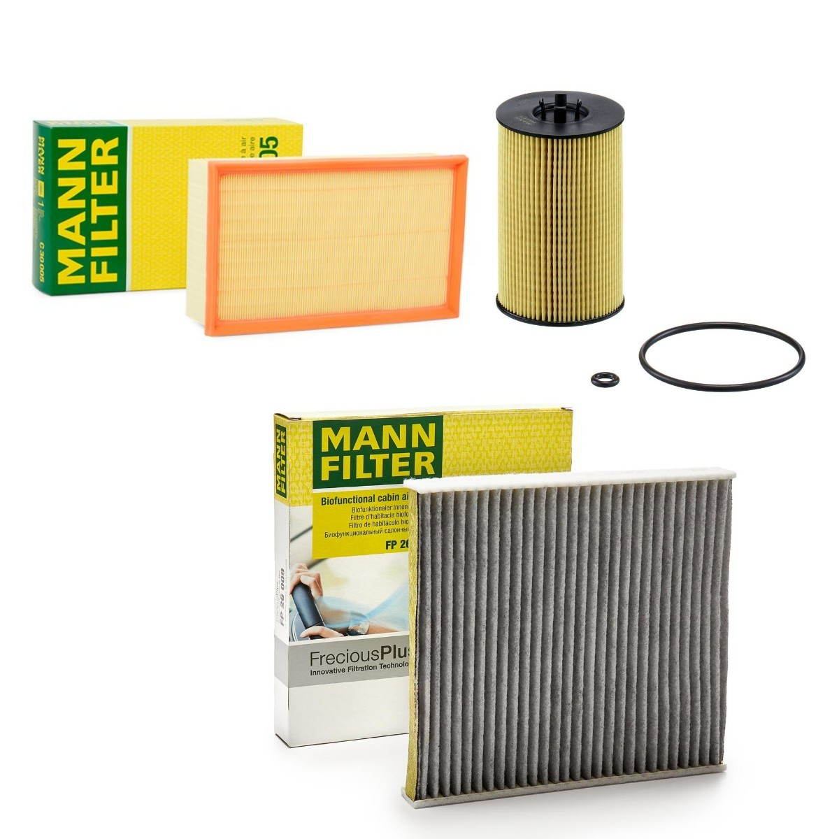 MANN-FILTER Filter kit MNF4055N0010 MANN-FILTER MNF4055N0010 genuine Seat Leon 5f1 filter kit price