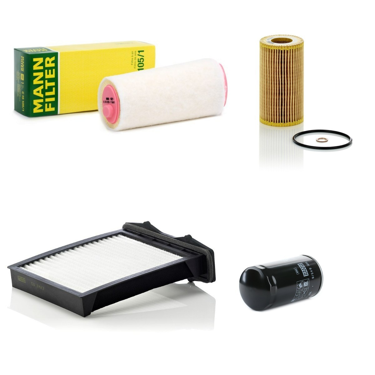 MANN-FILTER Filter - Sada MNF4055N0093 MANN-FILTER MNF4055N0093 Filter - sada Land Rover Discovery 3 za nízku cenu