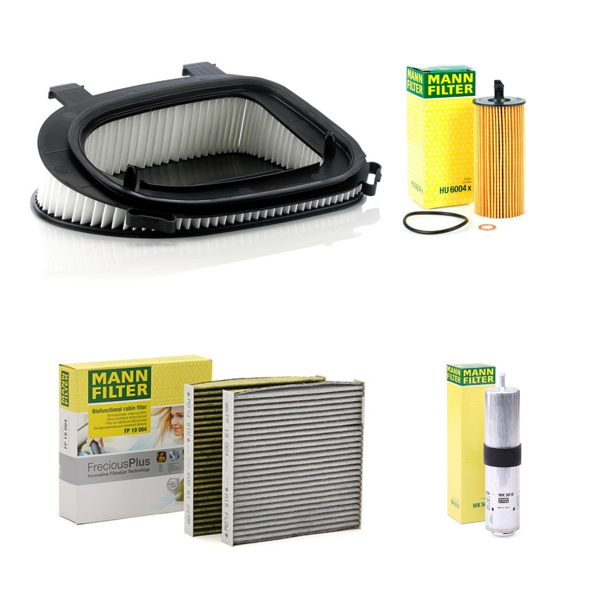 MANN-FILTER Filtersett MNF4055N0097 MANN-FILTER MNF4055N0097 originale Filtersett BMW F25 hva koster