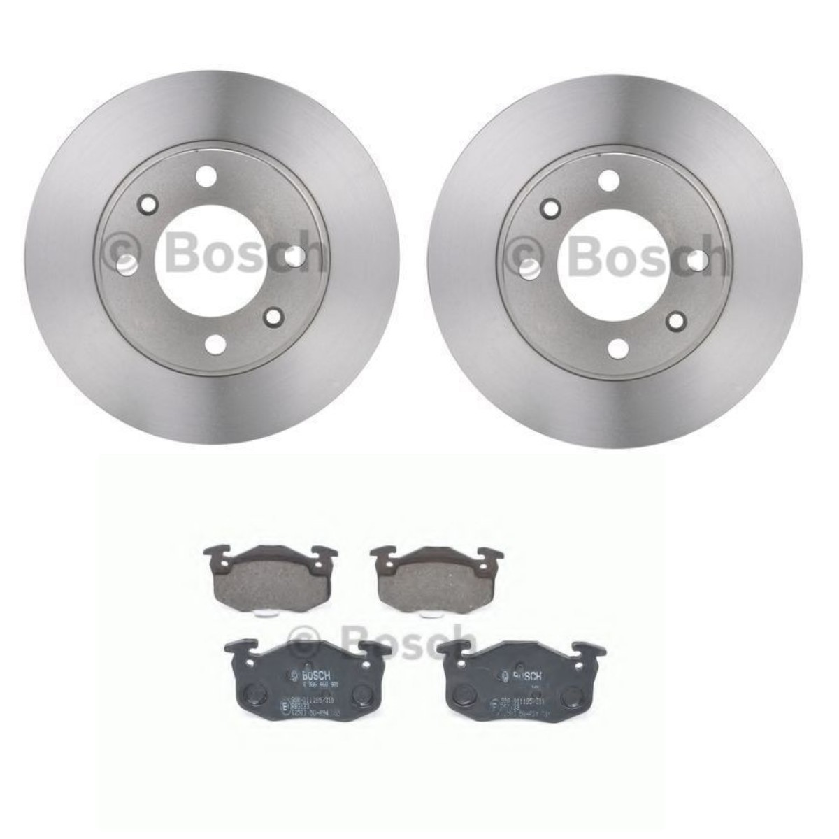 BOSCH Bremseskiver og -klosser BSH3405N0030 Bremseskiver og klosser Citroën S0, S1 BSH3405N0030 BOSCH