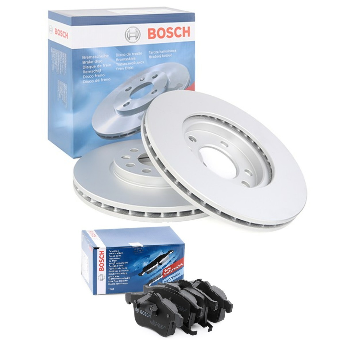 Bremžu komplekts, Disku bremzes BOSCH BSH3405N0048 BOSCH BSH3405N0048 Bremžu komplekts Opel MERIVA 2003