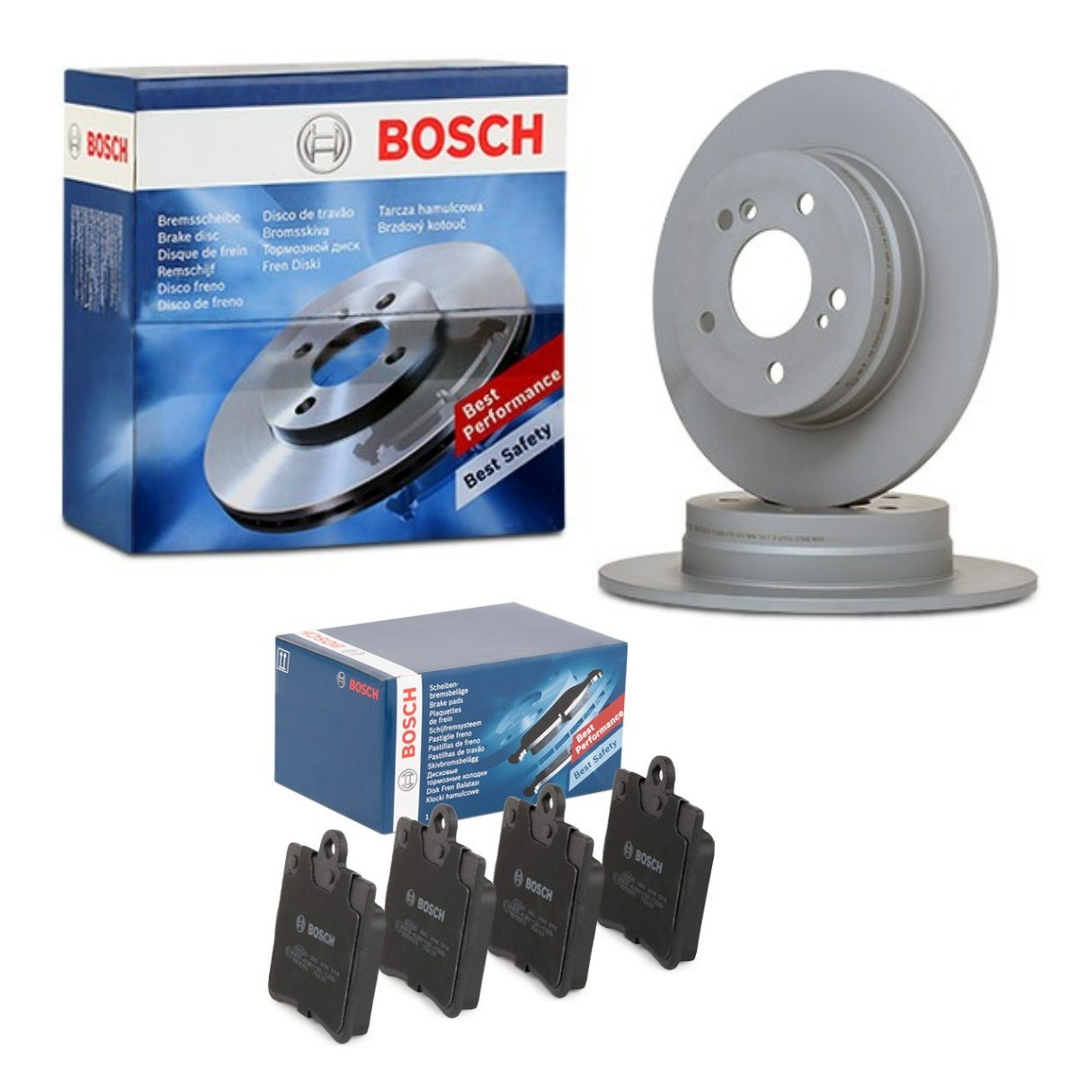 BOSCH Sada bŕzd, Kotúčová brzda BSH3405N0078 BOSCH BSH3405N0078 Sada bŕzd, Kotúčová brzda MERCEDES-BENZ Trieda C Saloon (W202) C 230 (202.024) 188 KS 1999