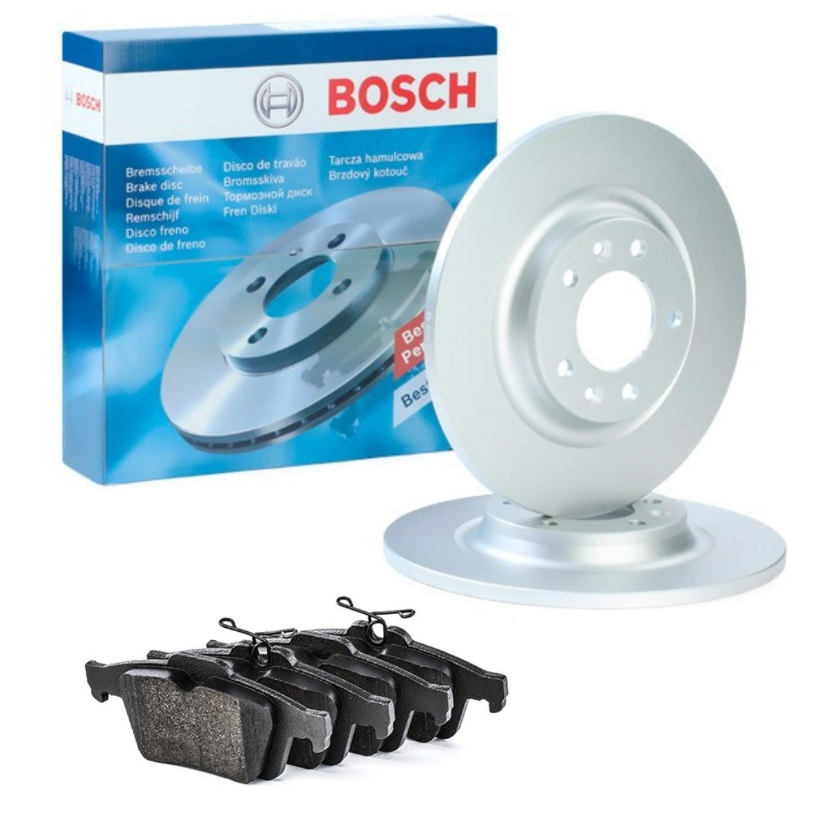 BOSCH Bremseskiver og klodser BSH3405N0113 BOSCH BSH3405N0113 Сitroën C5 III Kombi Bremsesæt til en rimelig pris