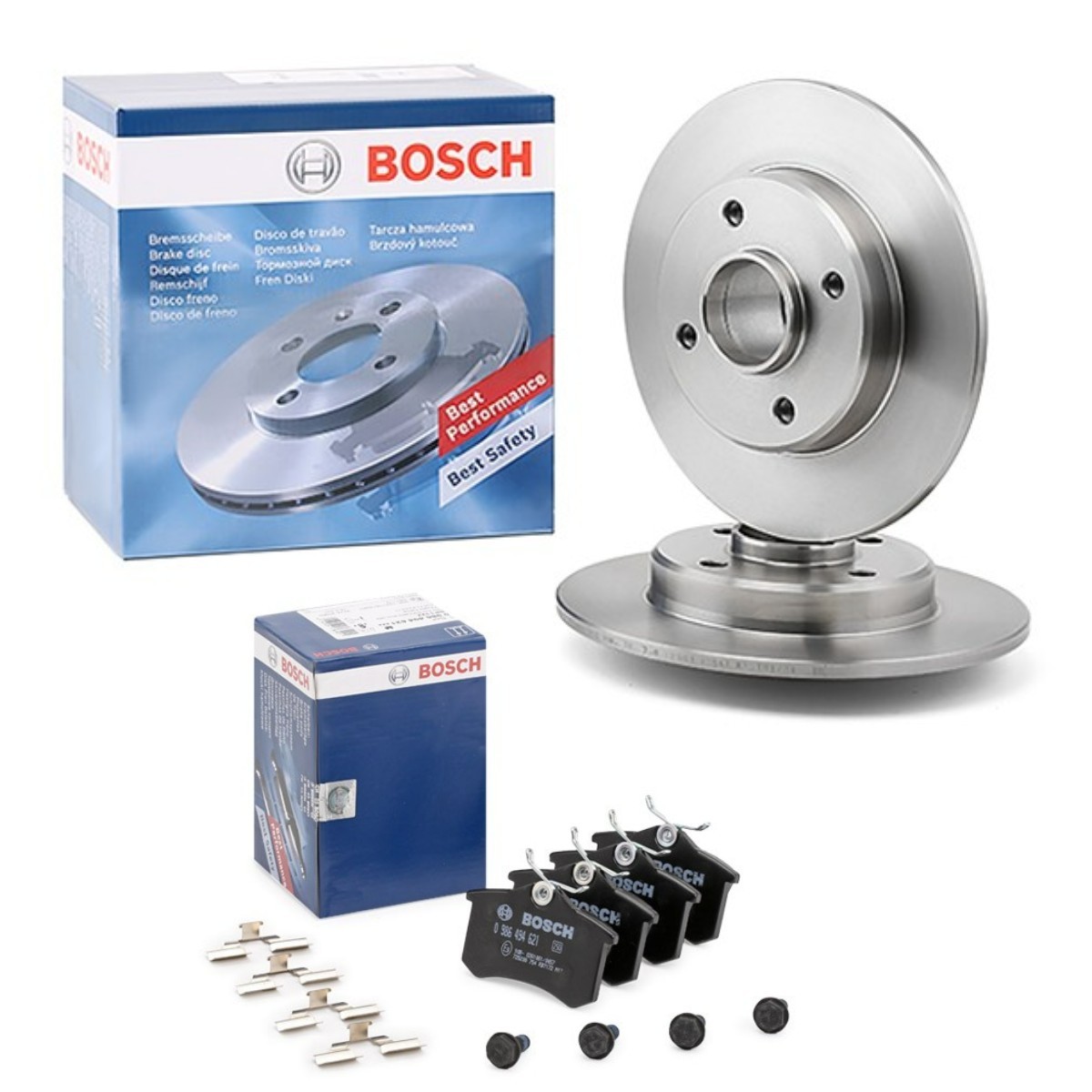 BOSCH Bremseskiver og klodser BSH3405N0116 pris Bremseskiver og klodser Peugeot WK_ BSH3405N0116 BOSCH