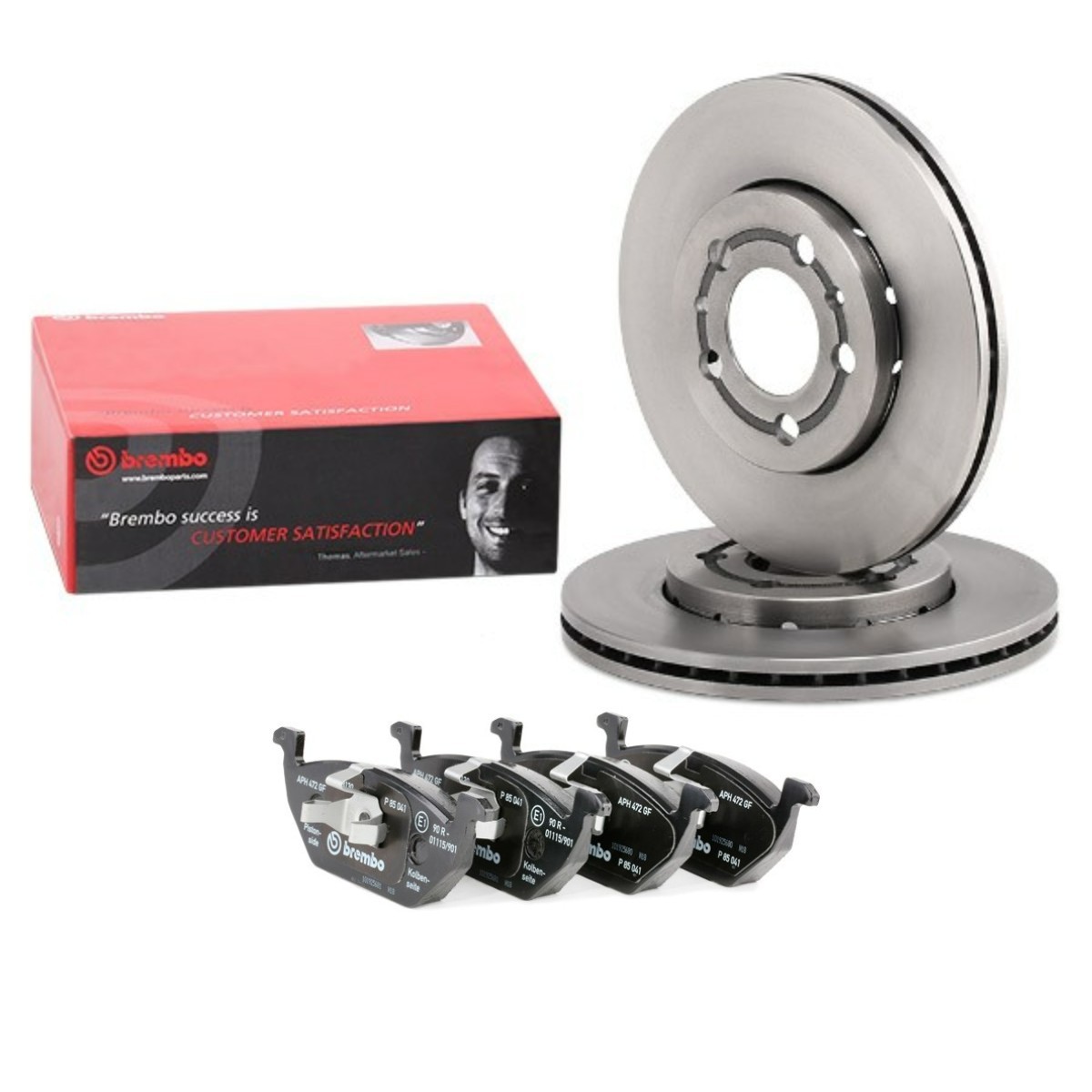 BREMBO Σετ φρένων, δισκόφρενα BRB3405N0238 BREMBO BRB3405N0238 Τακάκια και δισκόπλακες Fabia II Praktik (545) γνήσια τιμες