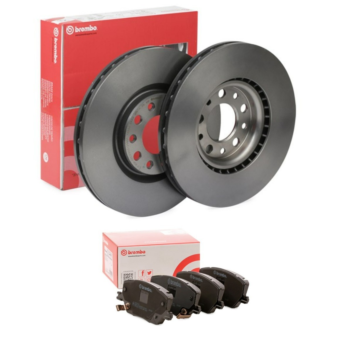 Pidurikomplekt, ketaspidur BREMBO BRB3405N0264 BREMBO Prime BRB3405N0264 Pidurikomplekt Alfa Romeo 147 2006