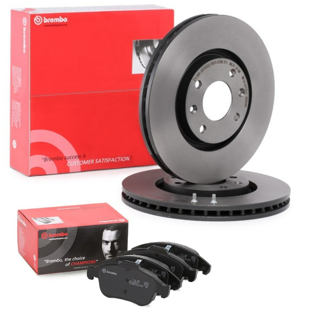 Bremseskiver og -klosser BREMBO BRB3405N0275 BREMBO Prime BRB3405N0275 Bremseskiver og klosser foran og bak Peugeot PARTNER 2010