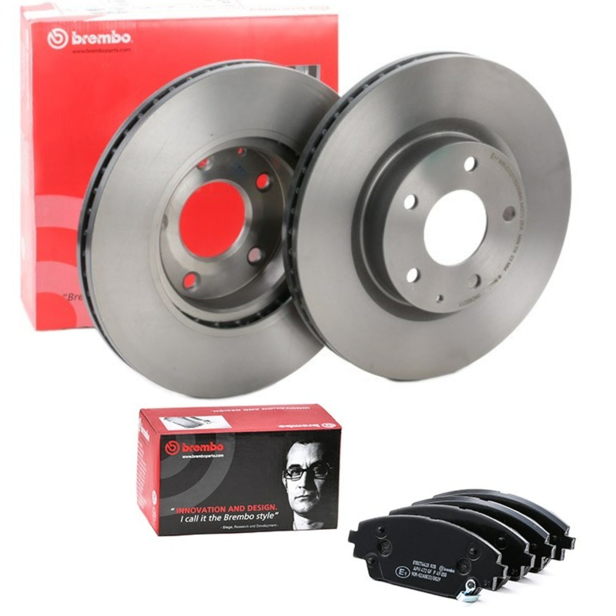 BREMBO Bromssats, skivbroms BRB3405N0281 BRB3405N0281 BREMBO bromsbelägg och bromsskivor MAZDA B-serie