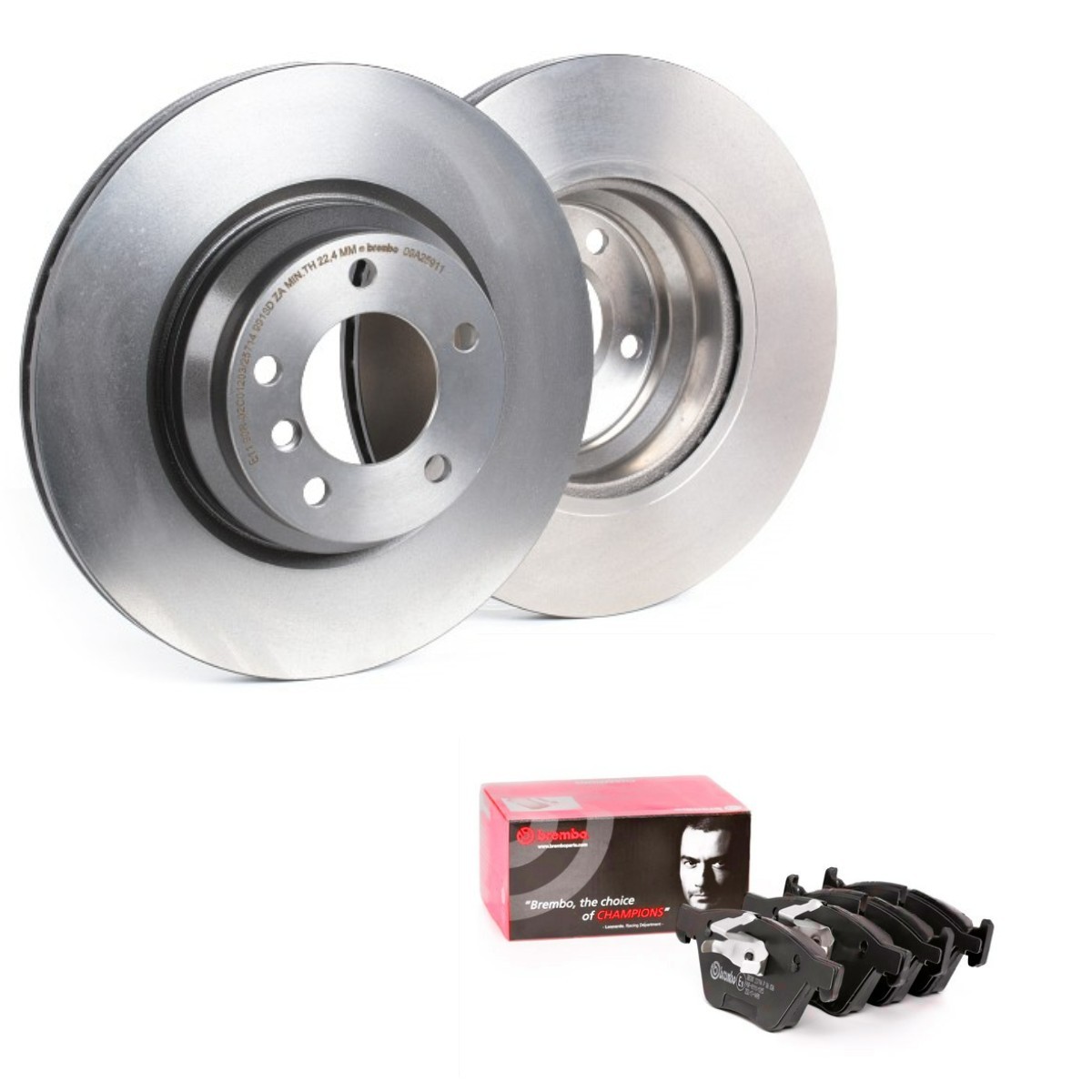 BREMBO Bremžu komplekts, Disku bremzes BRB3405N0302 BREMBO BRB3405N0302 Bremžu komplekts BMW X1 E84 cena