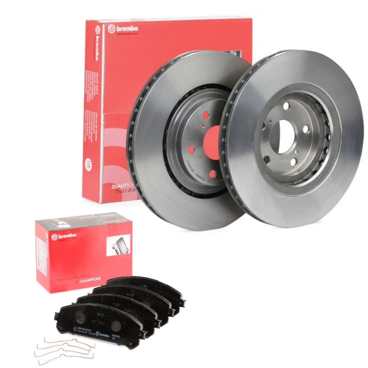 BREMBO Remschijven en blokken BRB3405N0309 BREMBO BRB3405N0309 originele Remschijven en -blokken SC Z30 kosten