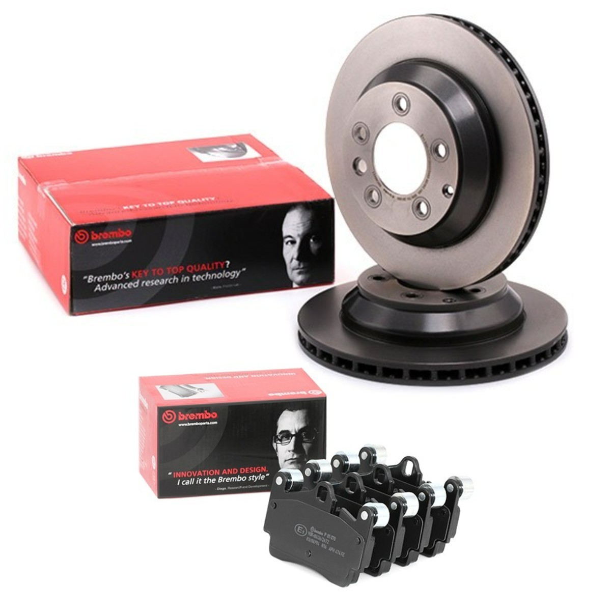 BREMBO Bremsscheiben und -beläge BRB3405N0361 BREMBO Prime BRB3405N0361 Bremsscheiben und -beläge