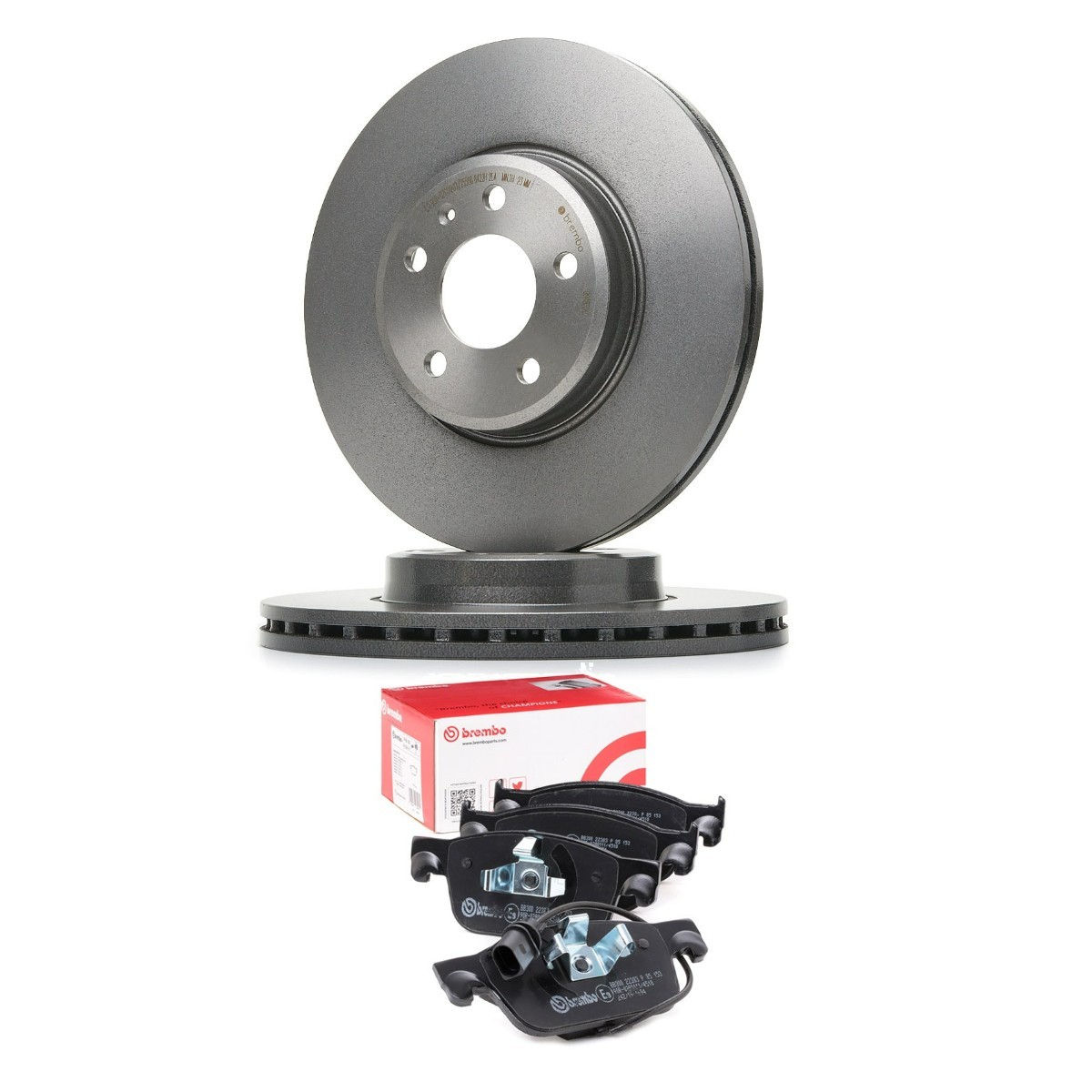 BREMBO Σετ φρένων, δισκόφρενα BRB3405N0370 BREMBO BRB3405N0370 Δισκόπλακες & τακάκια φρένων Audi A4 B9 Avant τιμες