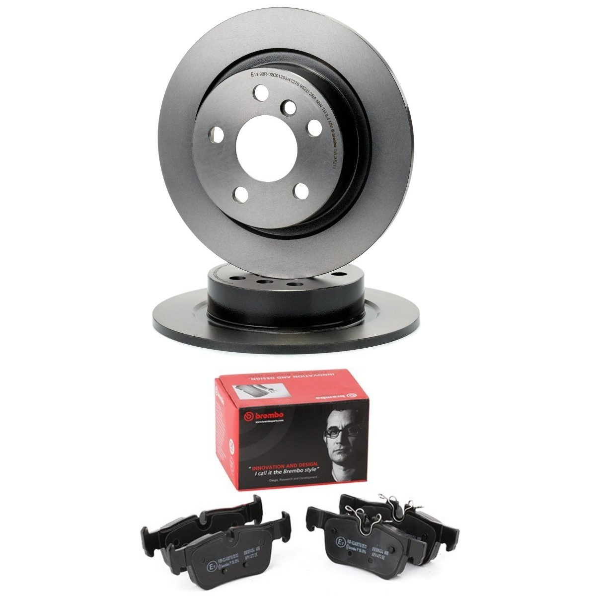 BREMBO Bremsscheiben und -beläge BRB3405N0371 BRB3405N0371 BREMBO Prime Mini F56 Bremsen Set kaufen