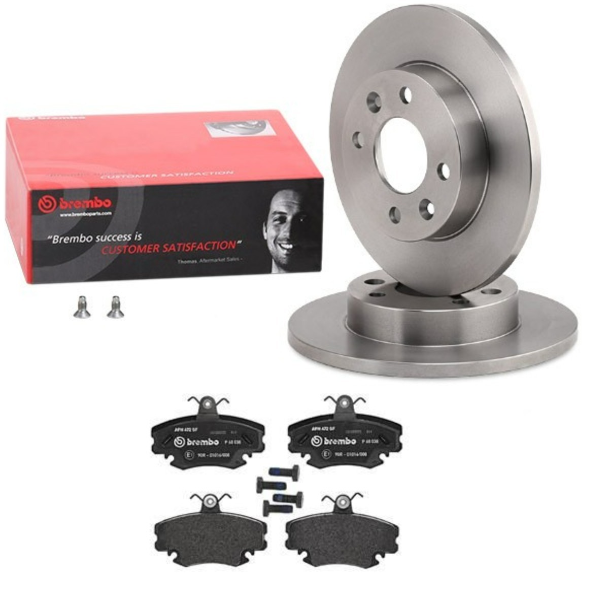Jarrupalasarja, levyjarru BREMBO BRB3405N0379 BREMBO Prime BRB3405N0379: Jarrulevyt ja jarrupalat Renault TWINGO 1999