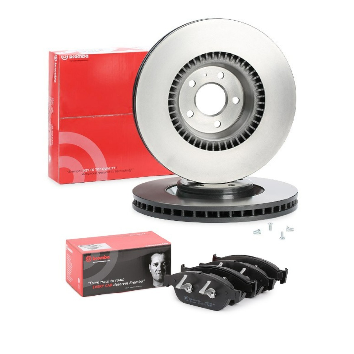 BREMBO Bremseskiver og -klosser BRB3405N0380 pris Bremseskiver og klosser Audi 4G5, C7, 4GD BRB3405N0380 BREMBO