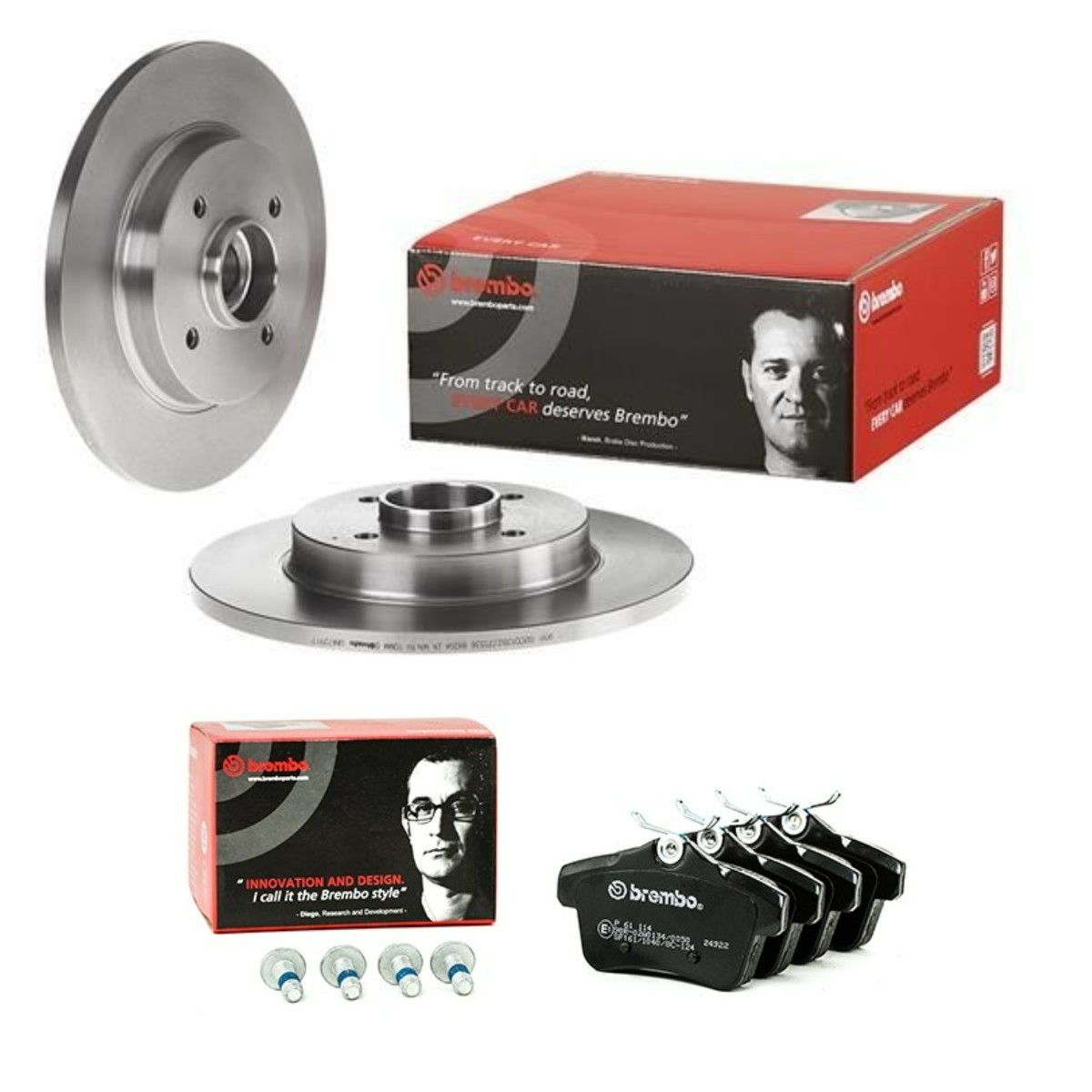 Bremžu komplekts, Disku bremzes BREMBO BRB3405N0393 BREMBO Prime BRB3405N0393 Bremžu komplekts PEUGEOT 3008 2009