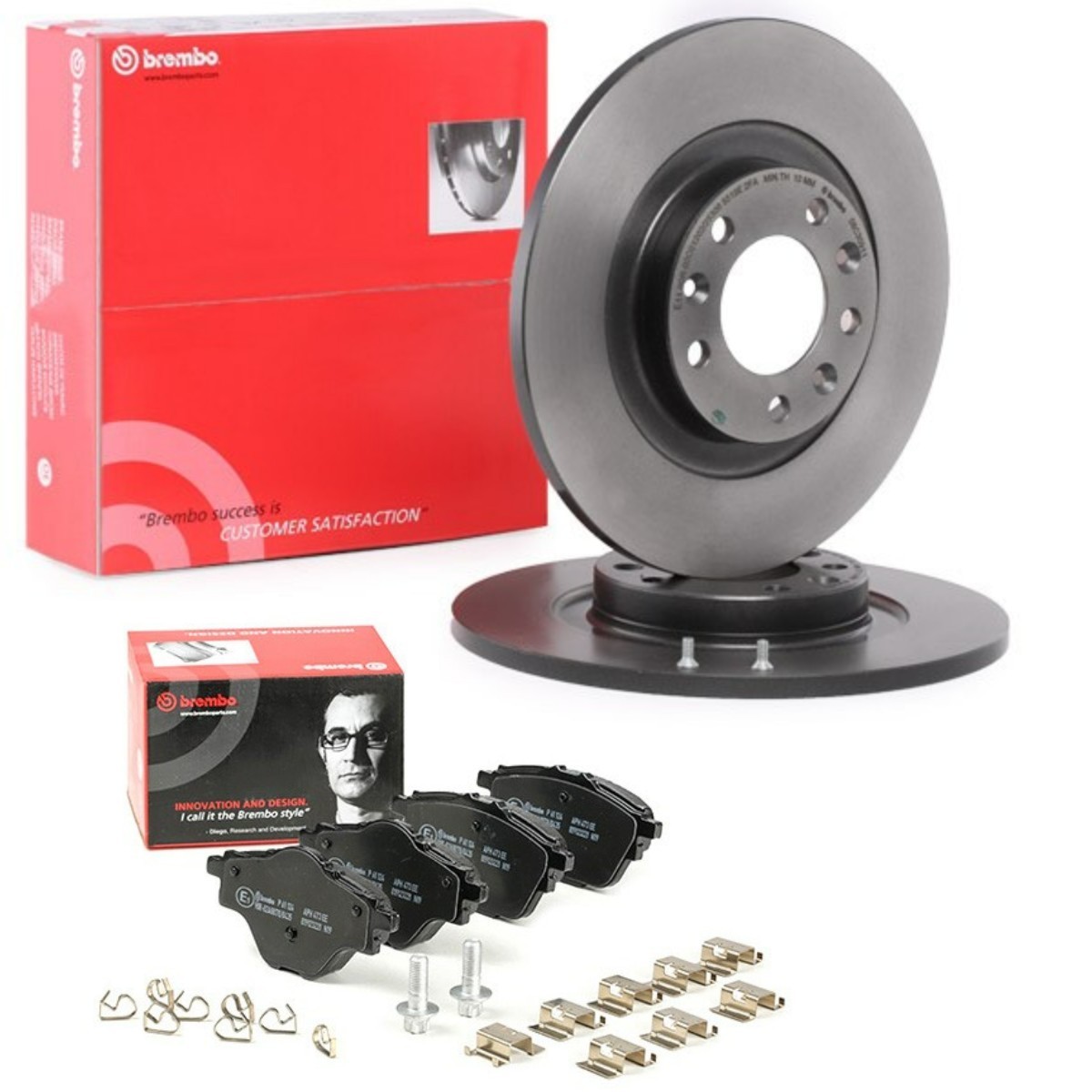 Kit de travões BREMBO BRB3405N0409 BREMBO Prime BRB3405N0409: Discos e pastilhas de travão Citroen C5 2012