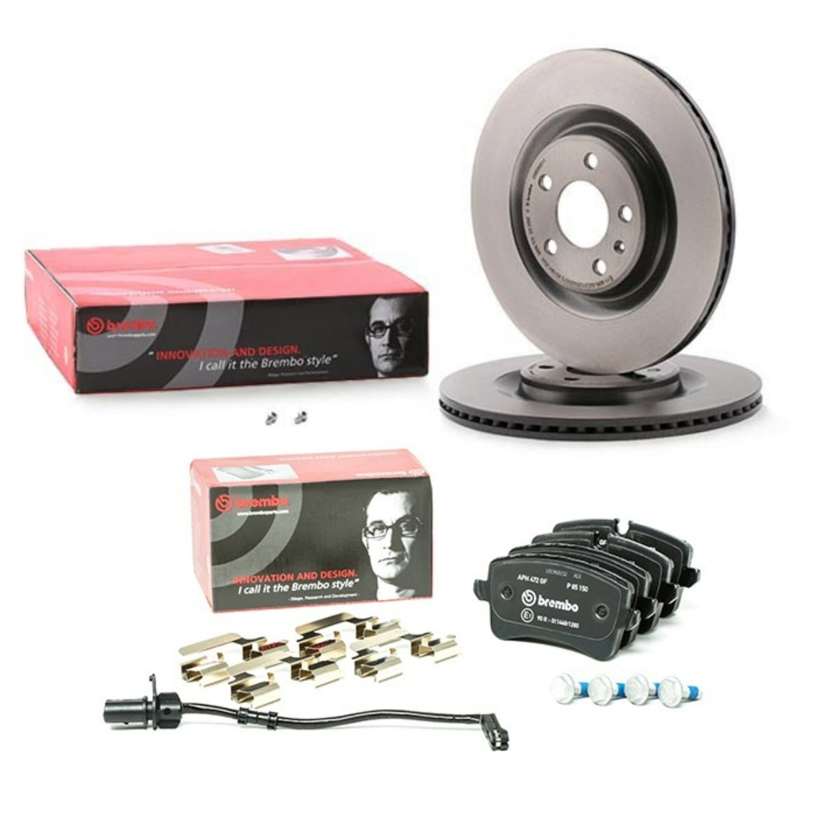 BREMBO Disques et plaquettes de freins BRB3405N0435 BREMBO BRB3405N0435 Plaquette et disque de frein Porsche 911 964 prix