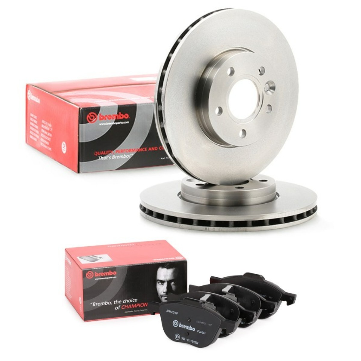 BREMBO Kit dischi e pastiglie BRB3405N0439 BRB3405N0439 Prime costo Kit dischi e pastiglie FORD S-MAX BREMBO