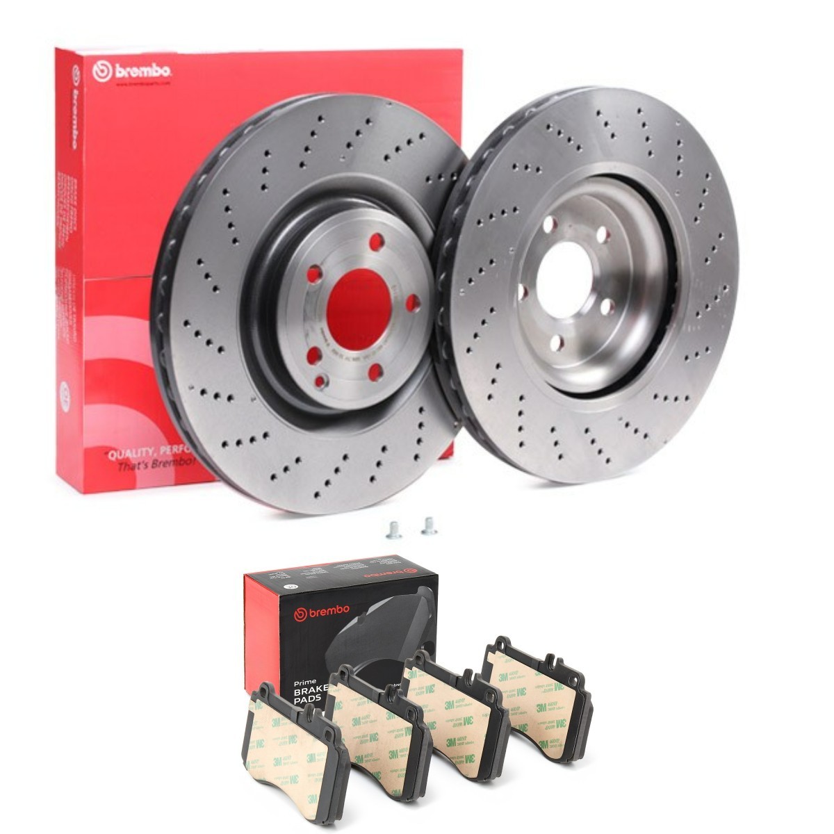 BREMBO Disques et plaquettes de freins BRB3405N0472 BRB3405N0472 Prime Kit disque et plaquette de frein MERCEDES-BENZ Classe V BREMBO
