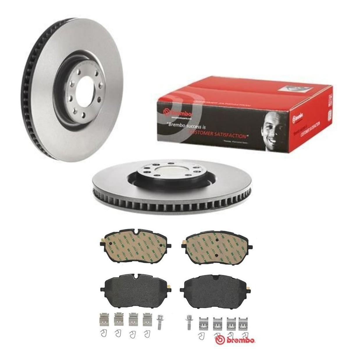Kit de travões BREMBO BRB3405N0478 BREMBO Prime BRB3405N0478 Kit de pastilhas de travão e disco PEUGEOT 3008 2025