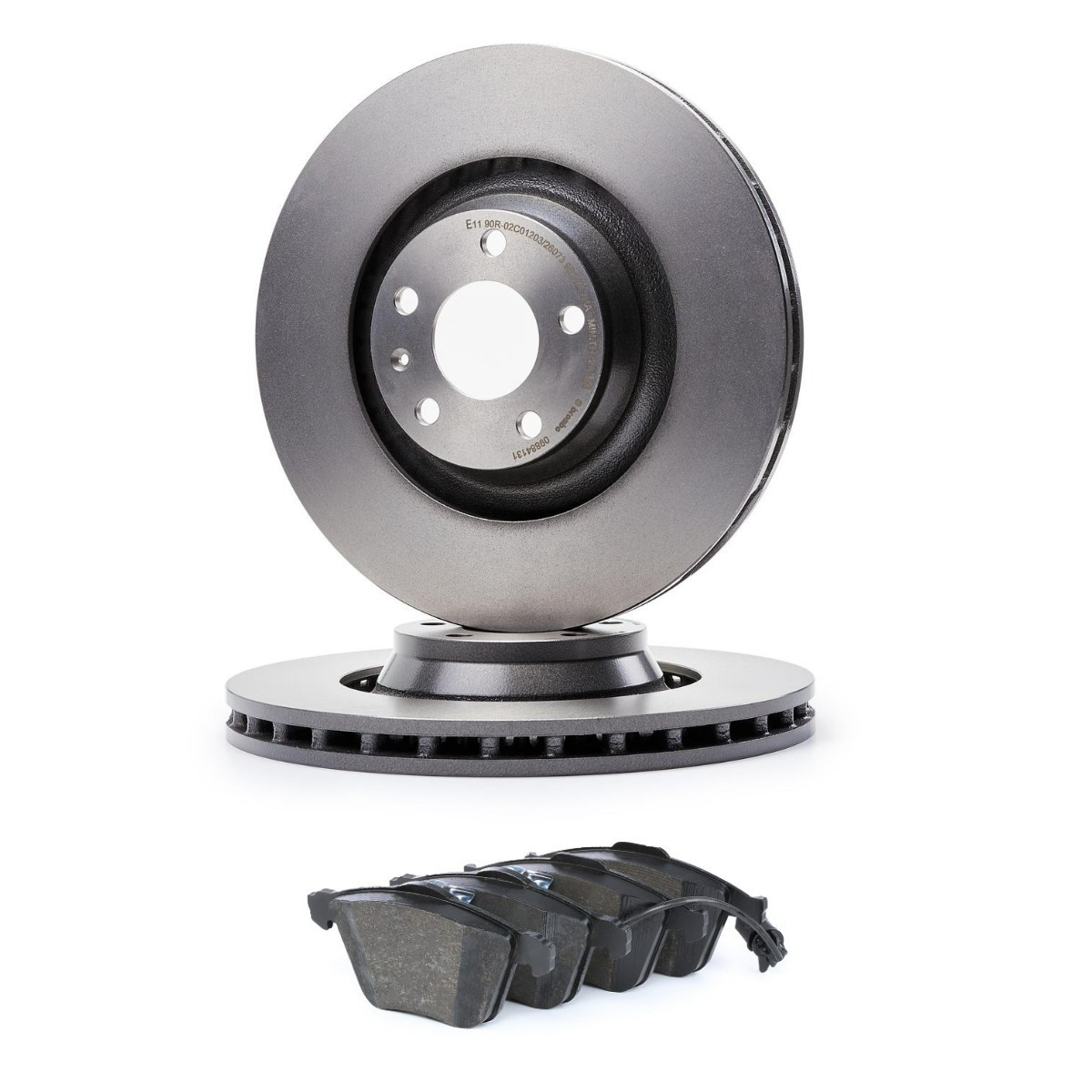 BREMBO Bremseskiver og -klosser BRB3405N0479 Bremseklosser og skiver BREMBO A6 BRB3405N0479 billige