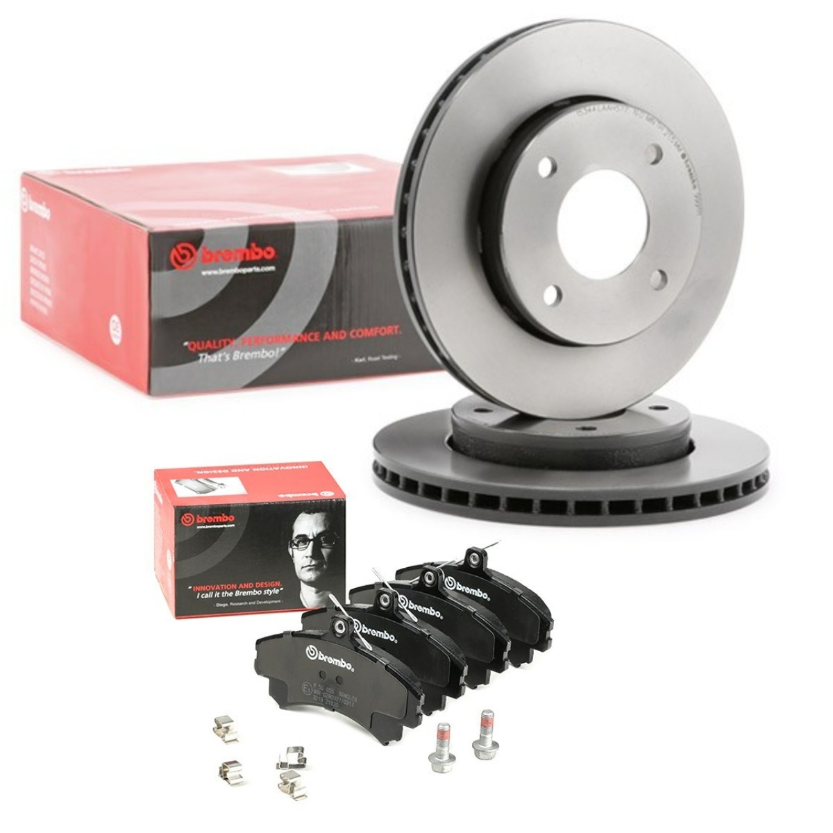 BREMBO Bremsscheiben und -beläge BRB3405N0480 BRB3405N0480 BREMBO Prime Mitsubishi Colt Z30 Bremsen Set Kosten
