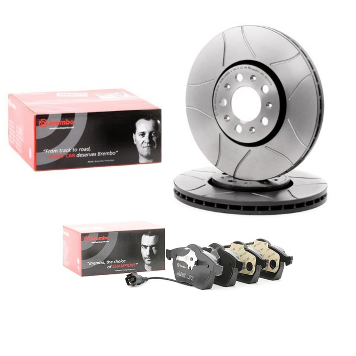 BREMBO Disques et plaquettes de freins BRB3405N0481 Disque et plaquette BREMBO ARTEON BRB3405N0481 pas cher