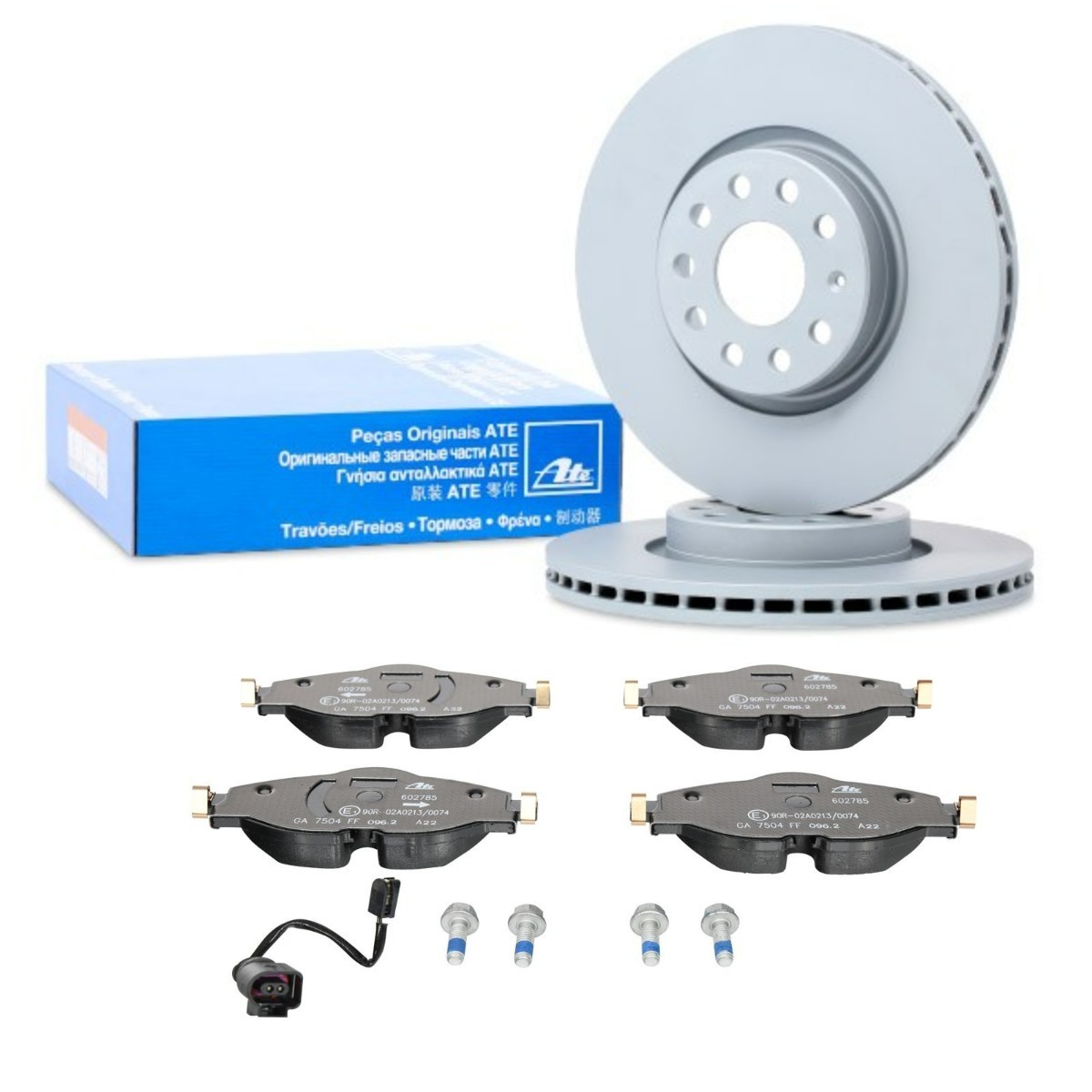 ATE Bremseskiver og -klosser ATE3405N0001 ATE ATE3405N0001 Bremseskiver og klosser Leon (KL1) originale pris