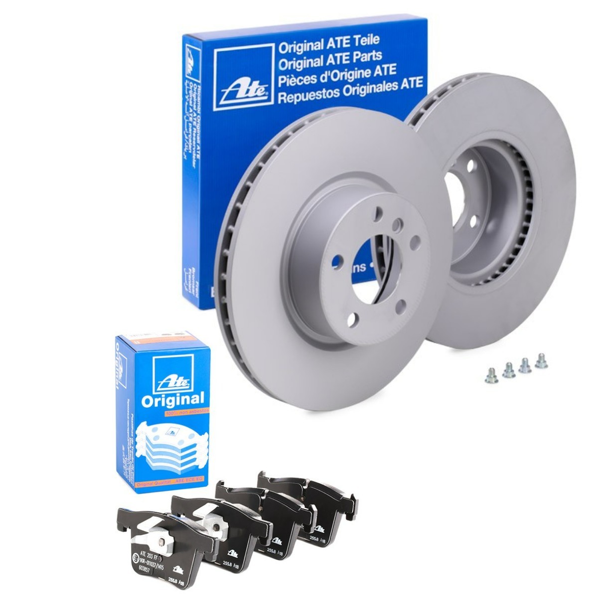 Disques et plaquettes de freins ATE ATE3405N0049 ATE ATE3405N0049 Kit disque et plaquette de frein BMW X3 2016