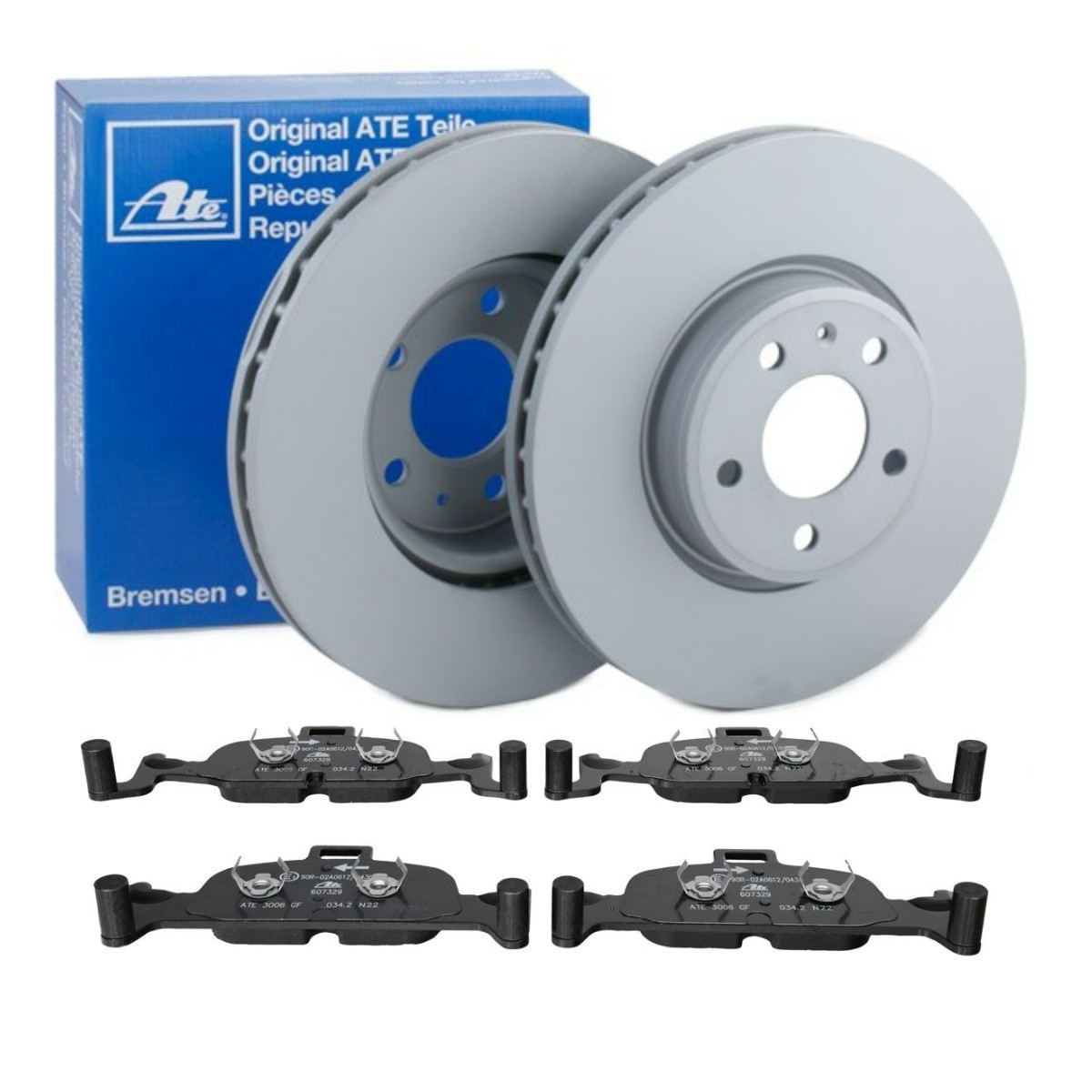 Bremseskiver og klodser ATE ATE3405N0064 ATE ATE3405N0064: Bremseskiver og klodser Audi A6 2021