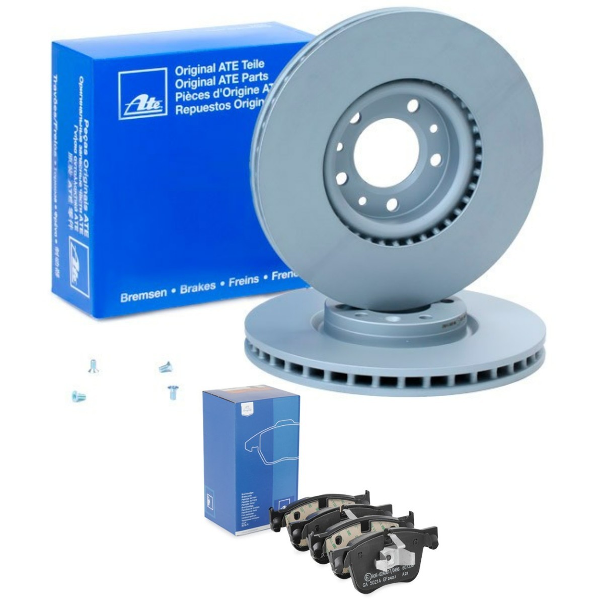 Bremseskiver og -klosser ATE ATE3405N0086 ATE ATE3405N0086: Bremseskiver og klosser Citroen C5 2013