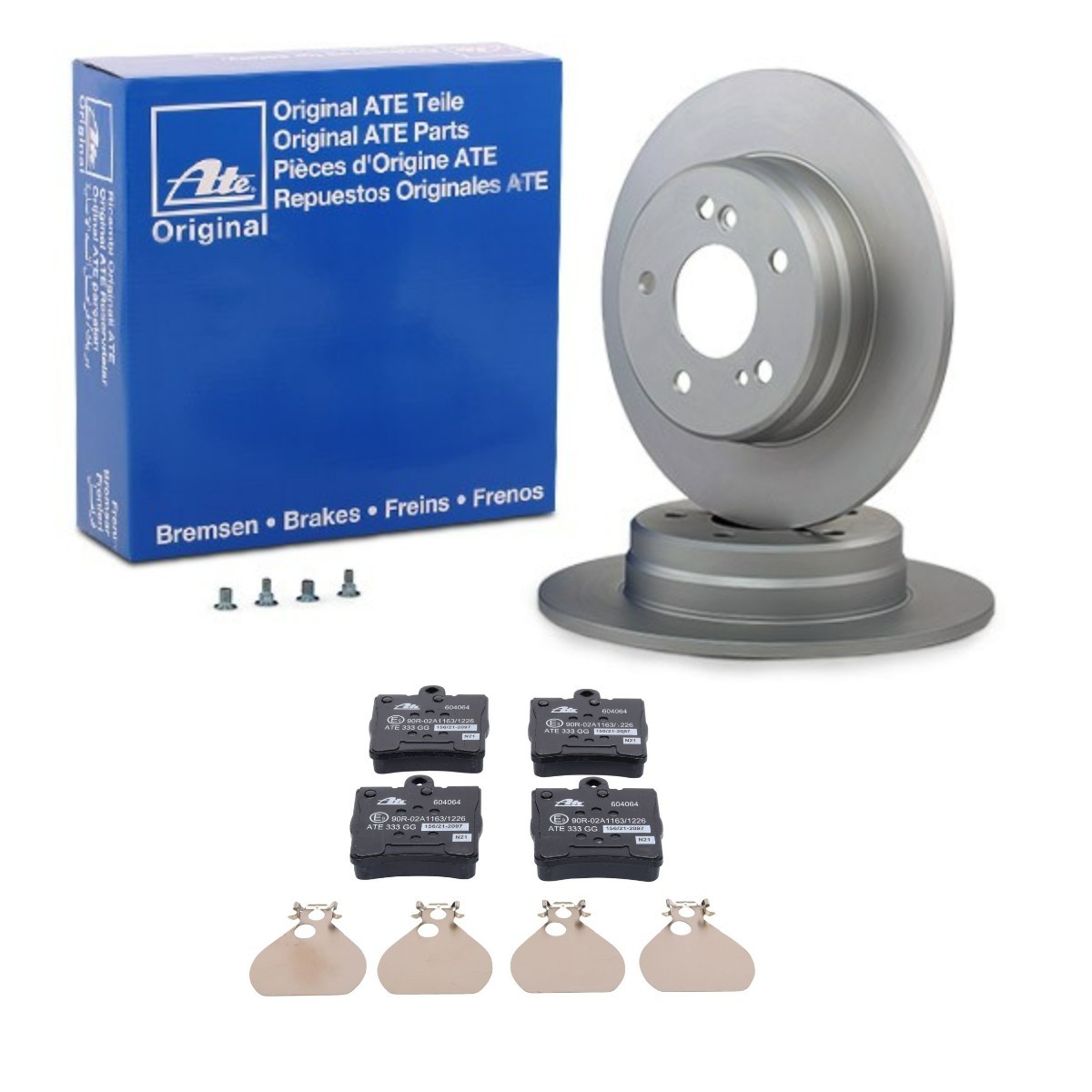 ATE Disques et plaquettes de freins ATE3405N0093 ATE ATE3405N0093 Kit de freins VOLKSWAGEN ARTEON coût