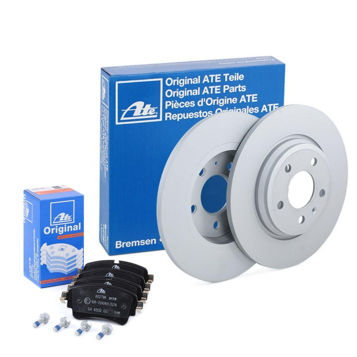 ATE Disques et plaquettes de freins ATE3405N0100 ATE3405N0100 Kit de freins ATE AUDI Q5