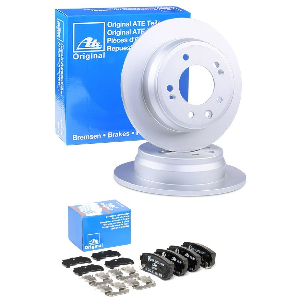 Kit de travões ATE ATE3405N0157 ATE ATE3405N0157 Discos e pastilhas de travão HYUNDAI i30 2014