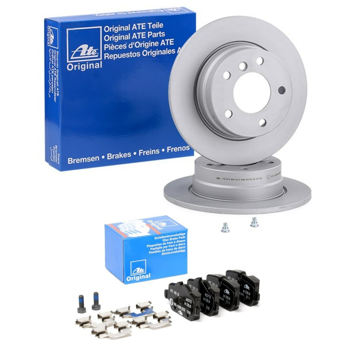 ATE Kit dischi e pastiglie ATE3405N0158 ATE3405N0158 Kit dischi e pastiglie ATE BMW Serie 1 costo