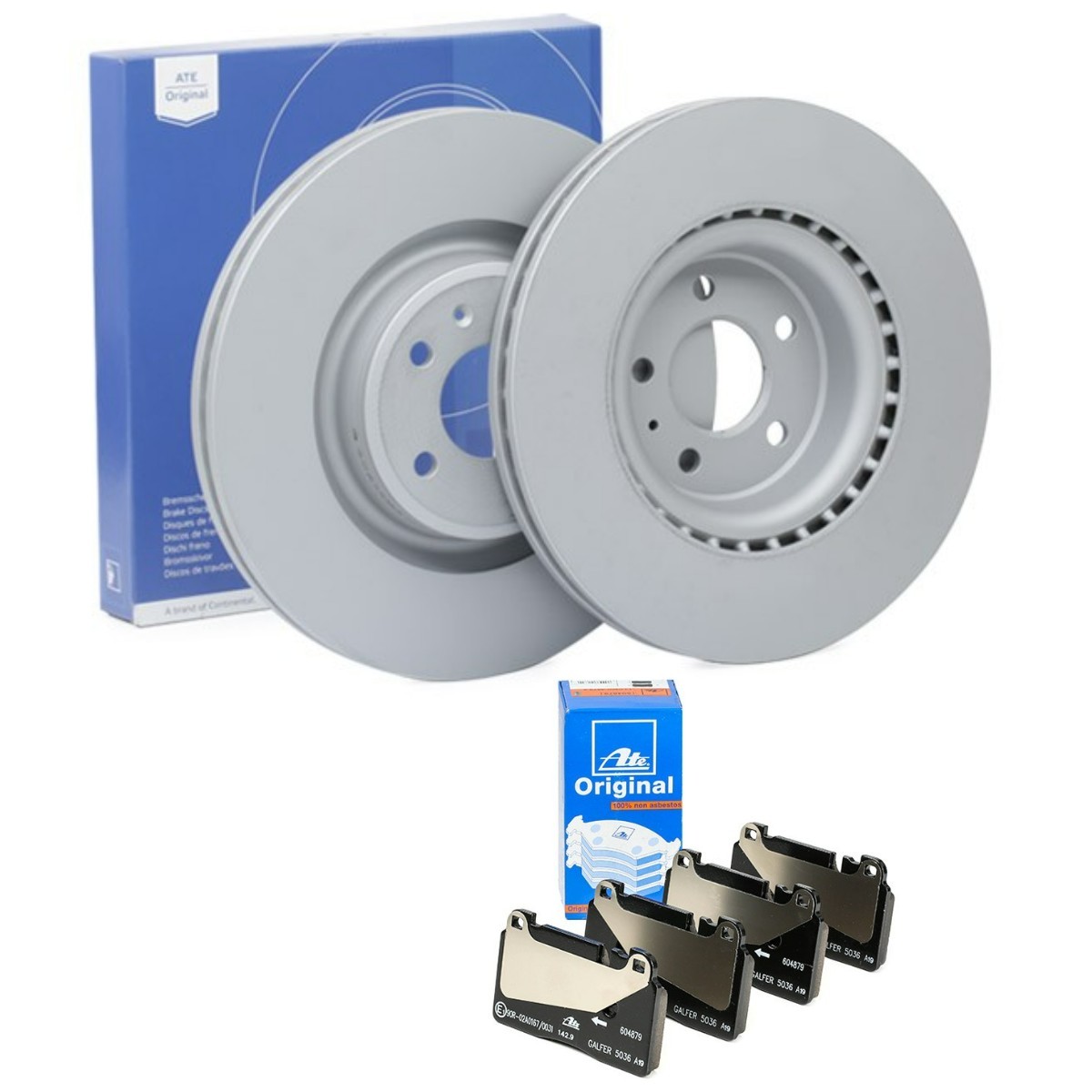 Bremseskiver og -klosser ATE ATE3405N0162 ATE ATE3405N0162: Bremseskiver og klosser Audi A6 2013