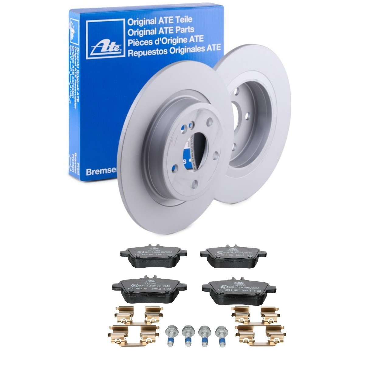 ATE Disques et plaquettes de freins ATE3405N0173 ATE ATE3405N0173 Kit de freins Mercedes C117 prix