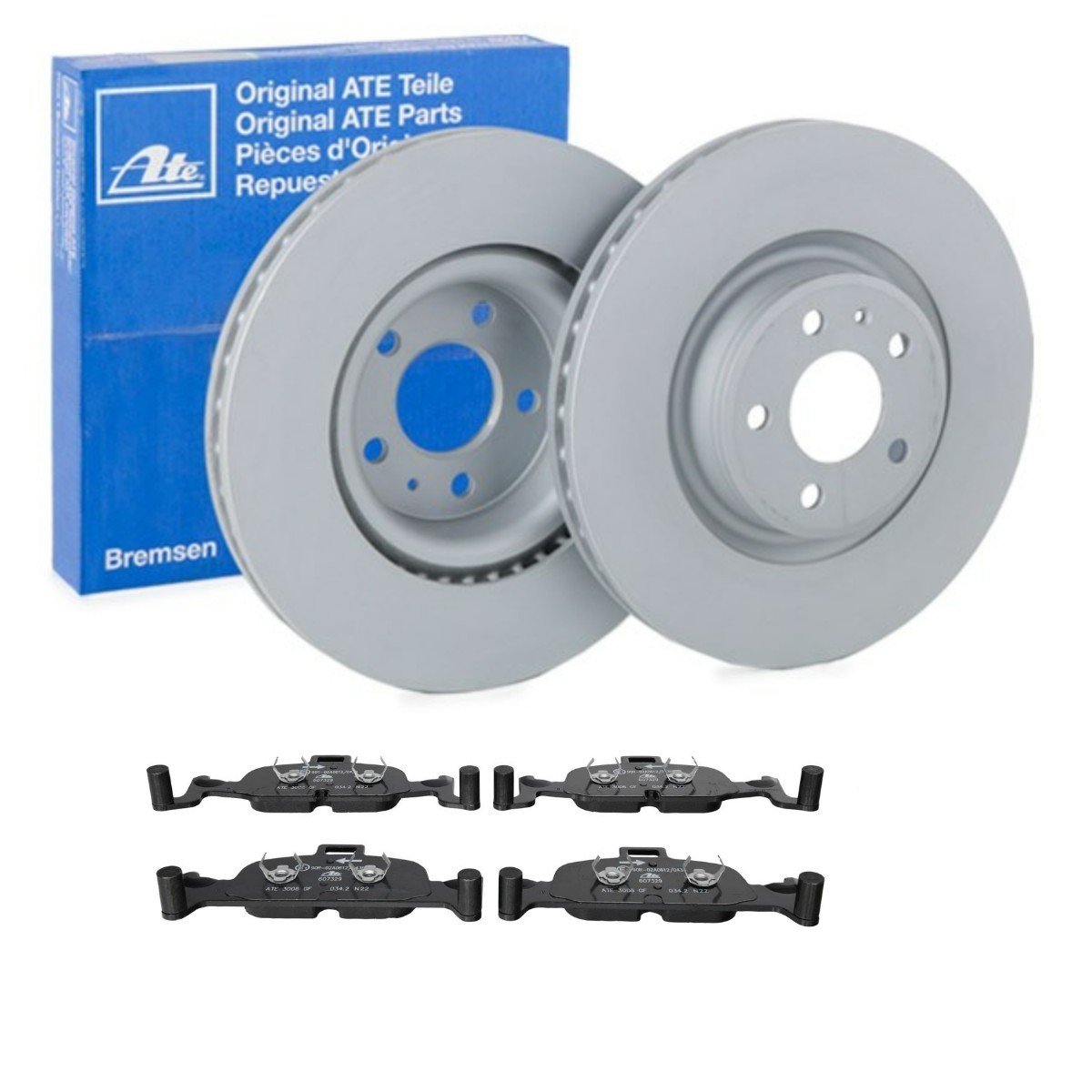 Jarrupalasarja, levyjarru ATE ATE3405N0186 ATE ATE3405N0186 AUDI Q5 2018 Jarrupalasarja levyjarru