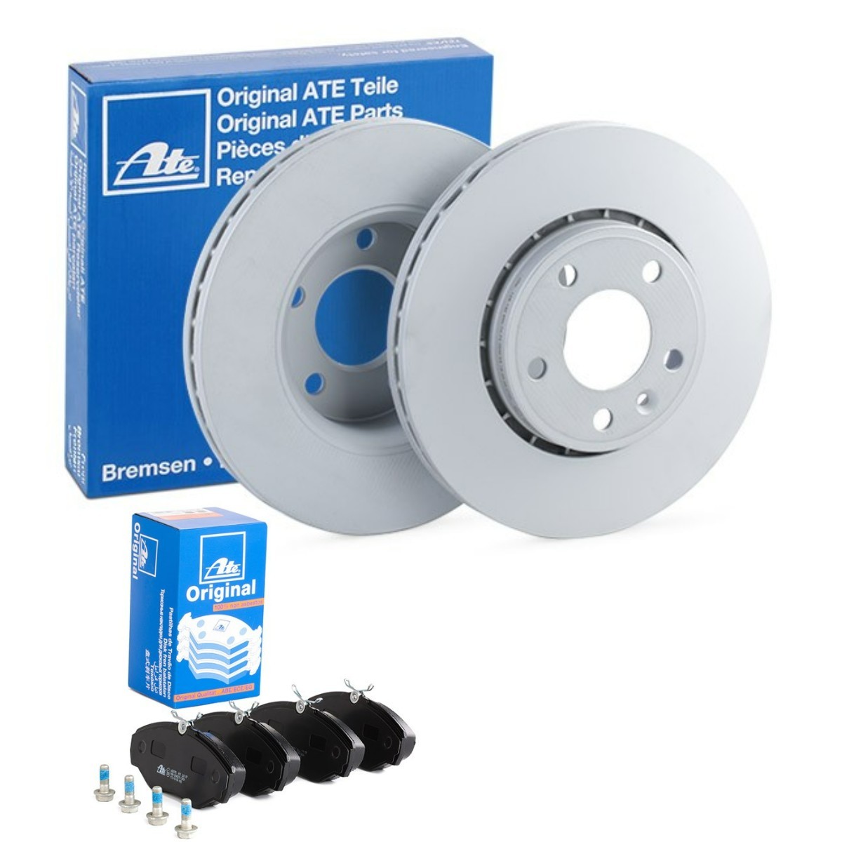 Kit de travões ATE ATE3405N0195 ATE ATE3405N0195 Discos e pastilhas de travão RENAULT TRAFIC 2004