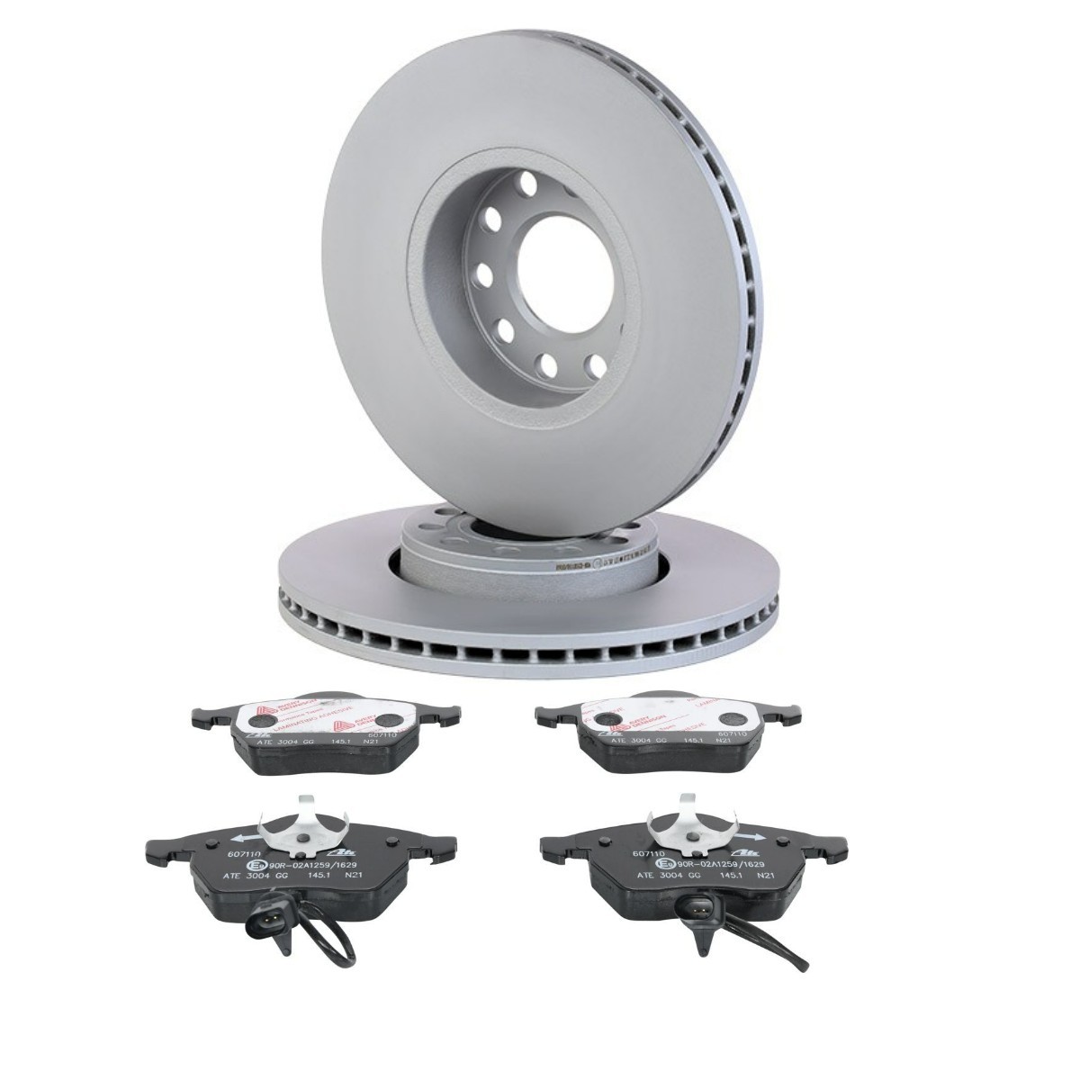 ATE Kit de travões ATE3405N0197 ATE ATE3405N0197 Pastilhas e discos de travão Skoda Superb 3u preço