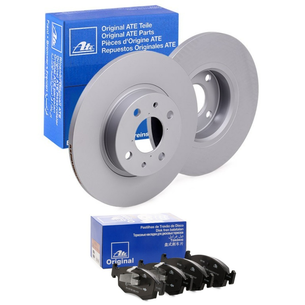 ATE Disques et plaquettes de freins ATE3405N0198 ATE ATE3405N0198 Kit de freinage Lancia Phedra 179 d'origine prix