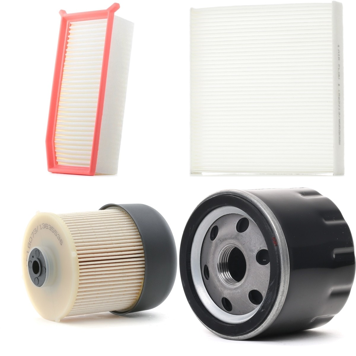 RIDEX Filter kit 4055F34772 4055F34772 RIDEX service kit for TESLA MODEL Y