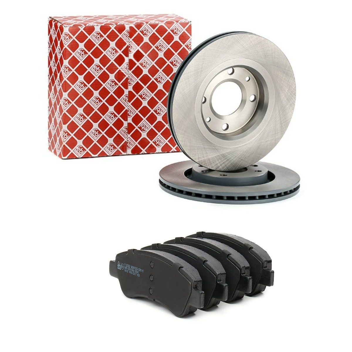 FEBI BILSTEIN Bromssats, skivbroms FBL3405N0007 Citroën C4 Coupe Bromsskivor och bromsbelägg FEBI BILSTEIN FBL3405N0007